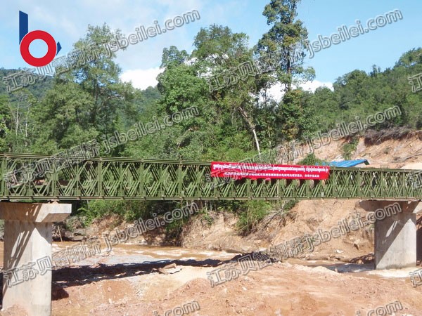 贝雷钢桥-柬埔寨额乐塞水電(diàn)站