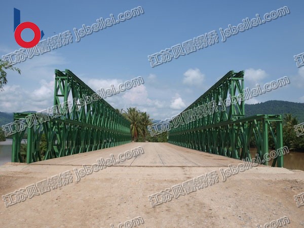柬埔寨双排双层贝雷桥